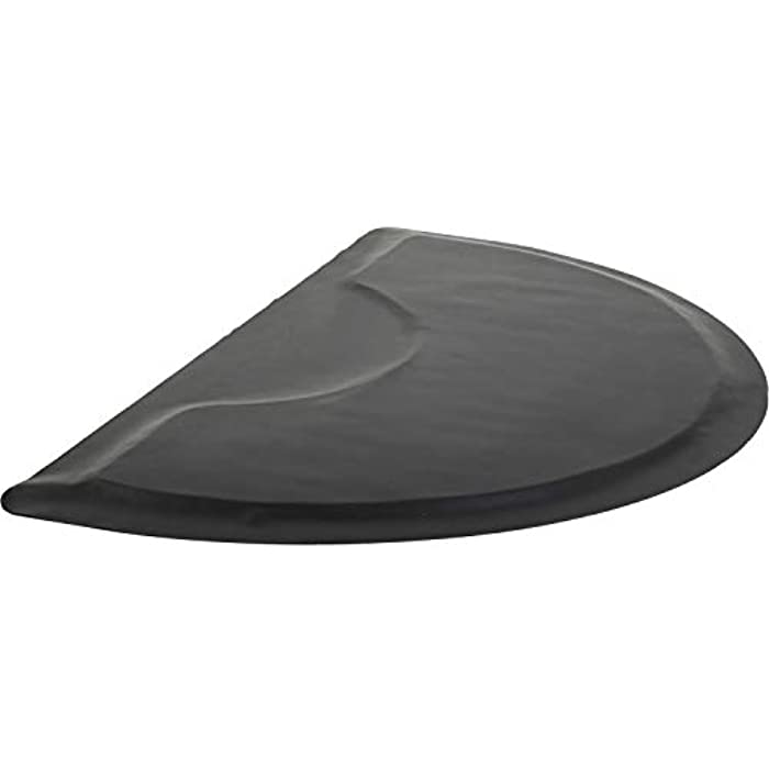 Salon Mat Salon Floor Mat Salon Chair Mat 3ft.×5ft. Salon&Barber Shop Anti -Fatigue Floor Mat Semi Circle-5/8 in. Thick