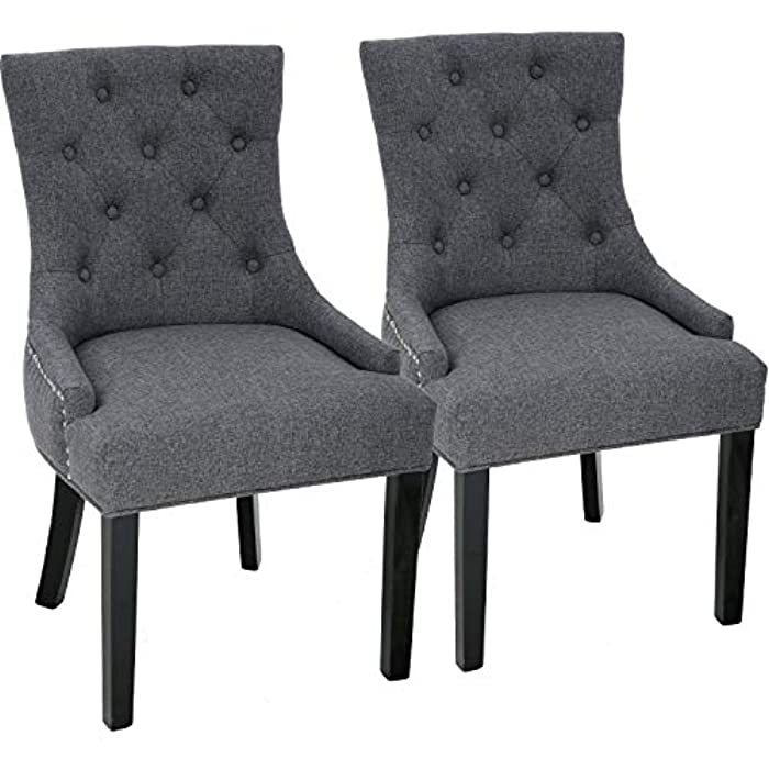 Dining Chairs Set of 2 Chairs for Living Room Dining Table Chairs Dining Room Chair Kitchen Chairs Modern Chair Mid Century upholstered for Restaurant Home