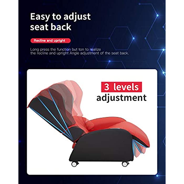 Full Body Shiatsu Massage Chair With 3 Speed Folding Backrest Electric
