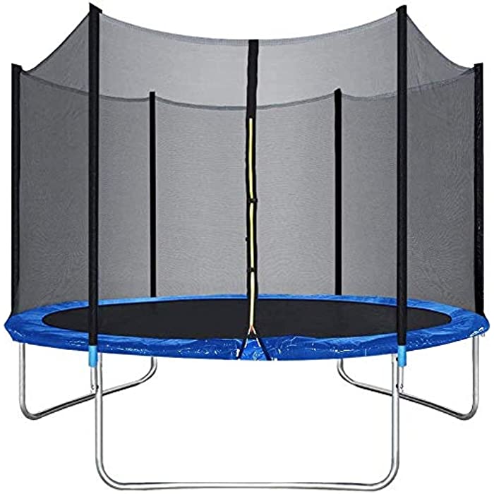 Kid Trampoline 10FT Exercise Trampoline with Safety net Round Jumping Table for Outdoor Activity Trampoline Fitness Equipment