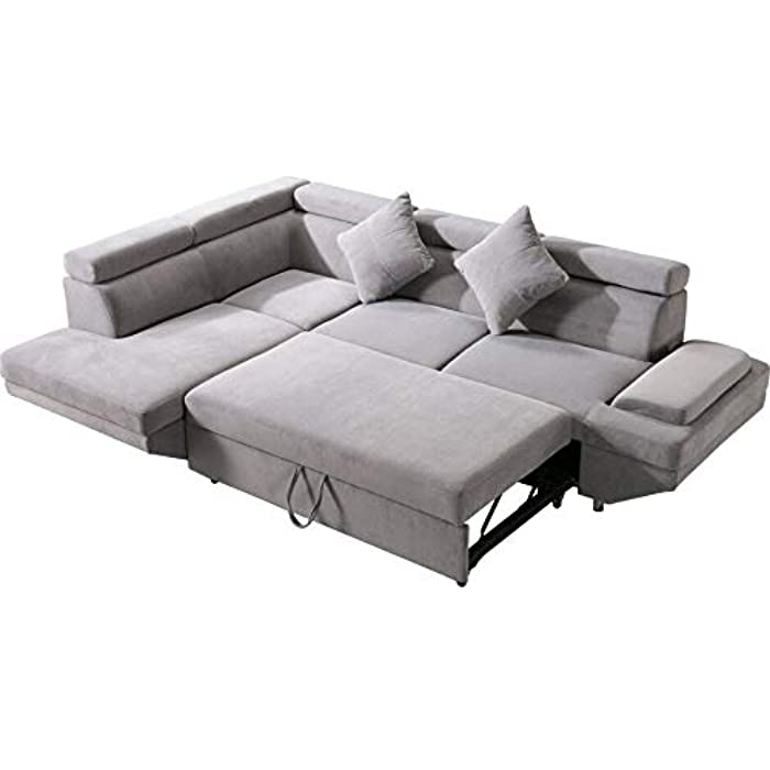 Sleeper Sofa Bed Futon Sofa Bed Sectional SofaSofas for Living Room Furniture Set Modern Sofa Set Corner Sofa Upholstered Contemporary Fabric